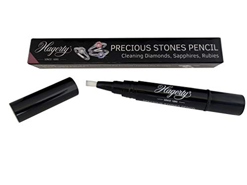 Hagerty Precious Stones Pencil: Detergente Gioielli Per Pietre Preziose Come Diamanti, Zaffiri, Rubini, Ma Anche Oro E Platino I Detergente Gioielli D
