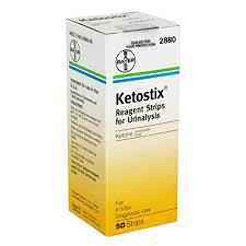 Ascensia Ketostix Strisce Reattive Per L'Analisi Dell'Urina, 50 Pezzi