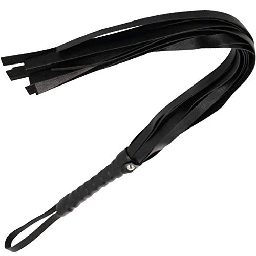 Darkness Látigo Bondage Negro 45 Cm