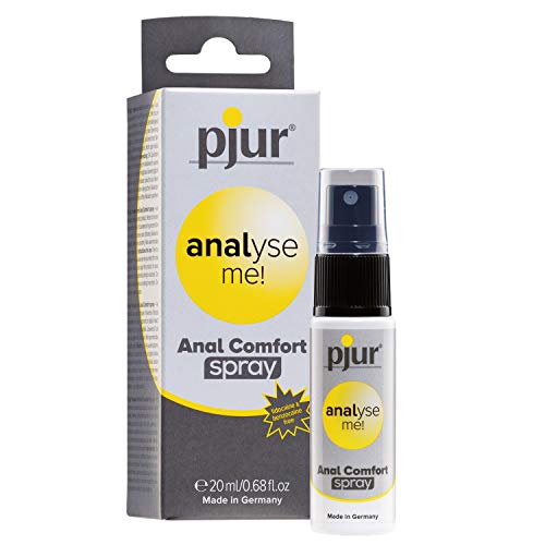 Pjur Analyse Me! Spray - Per Il Sesso Confortevole - Con Pantenolo Di Alta Qualità E Aloe Vera (20Ml)