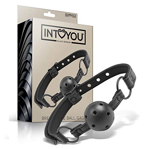Intoyou Black Shadow Adjustable Toggle Made Of Breathable Faux Leather