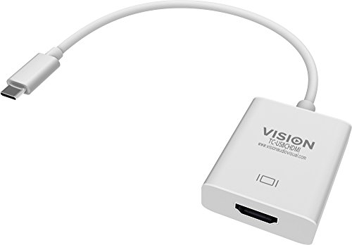 Vision Tc-Usbchdmi Cavo Di Interfaccia E Adattatore Hdmi Usb-C Bianco