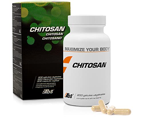 Chitosano * 300 Mg / 200 Capsule * Purezza Garantita Superiore Al 90% * Fonte Di Fibra