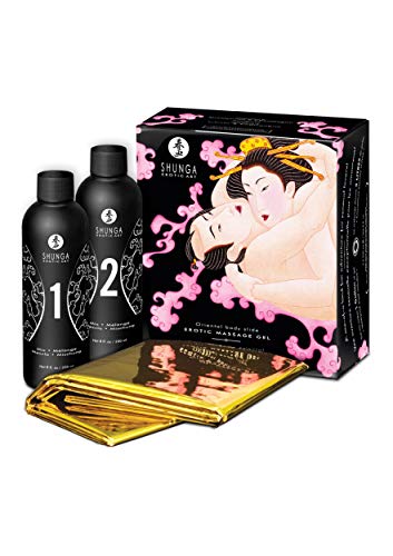 Shunga Massaje Gel Kit Sparkling Wine Aroma
