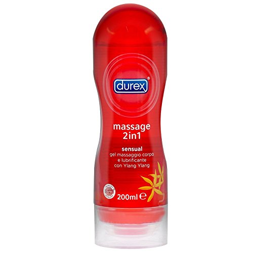 Durex Lubrificante E Gel Massaggiante 2 In 1 Con Ylang Ylang