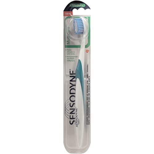 Sensodyne Spazzolino Multicare, Per Denti Sensibili, Setole Medie