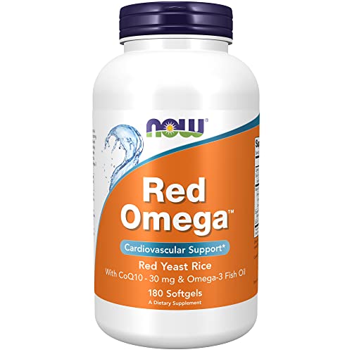 Now Foods Red Omega 180 Perle - Supporto Colesterolo