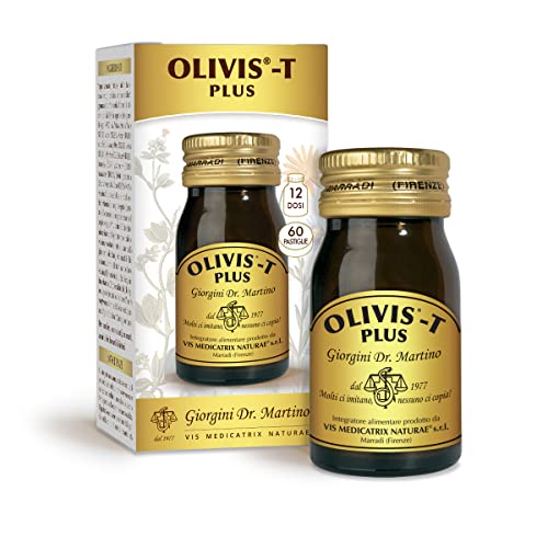 Olivis-T Plus Pastiglie - 30 G (Integratore Di Biancospino, Aglio, Olivo E Coleus, Utili Per La Regolarità Della Pressione)