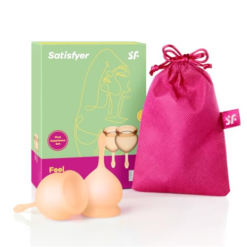 Satisfyer 'Feel Good - Menstrual Cup Set', 15 & 20 Ml