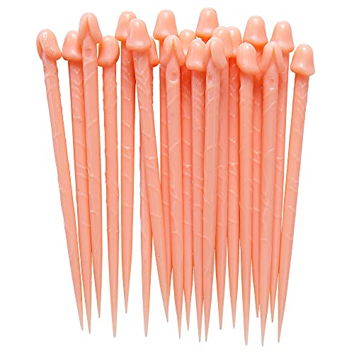 Conf.20 Stuzzicadenti Picks"Willy" A Forma Di Pene.