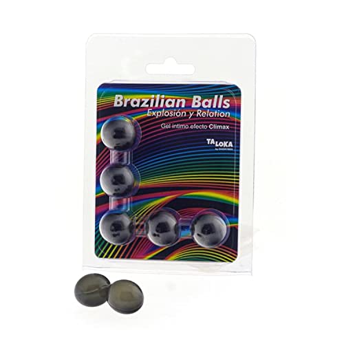 5 Brazilian Balls Explosion De Aromas Gel Excitante Efecto Climax