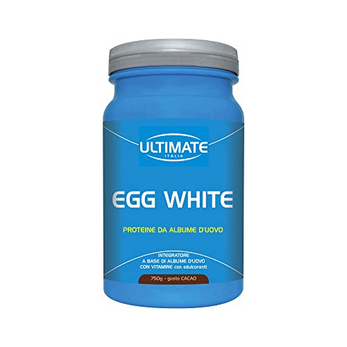 Ultimate Italia Egg White – Proteine Di Albume Dell'Uovo - Integratore Alimentare Di Proteine A Base Di Albume D'Uovo – Con Vitamine B2 E B6 – Nutre L