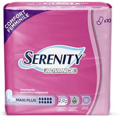 Serenity Advance Maxi Plus Assorbente Anatomico 10Assorbenti