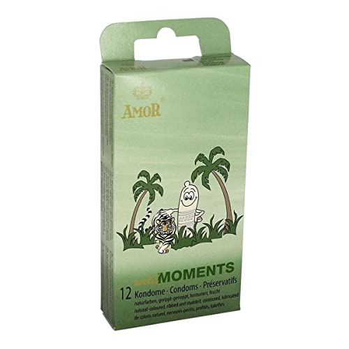 Amor I Wild Moments Profilattici Stimolanti - 12 Pezzi