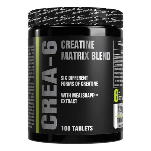 Anderson Crea-6 Creatine Matrix Blend 100 Tablets