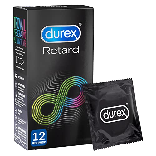 Durex Performa Preservativi Ritardanti, 12 Profilattici, Gomma