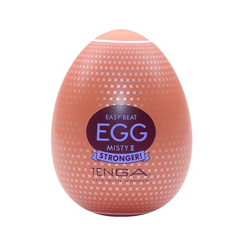 Tenga Egg Hard Misty Ii - Masturbatore Per Uomo - Sex Toy Maschile In Confezione Discreta - Prodotto Monouso - (1 Uovo)