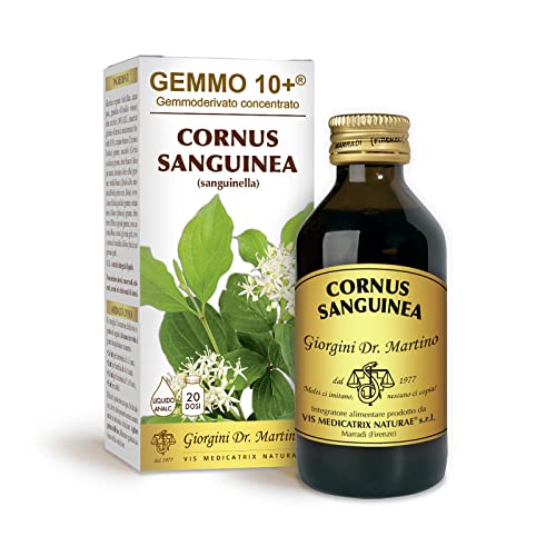 Dr. Giorgini Integratore Alimentare, Sanguinella Gemmoderivato Concentrato Liquido Analcoolico - 100 Ml
