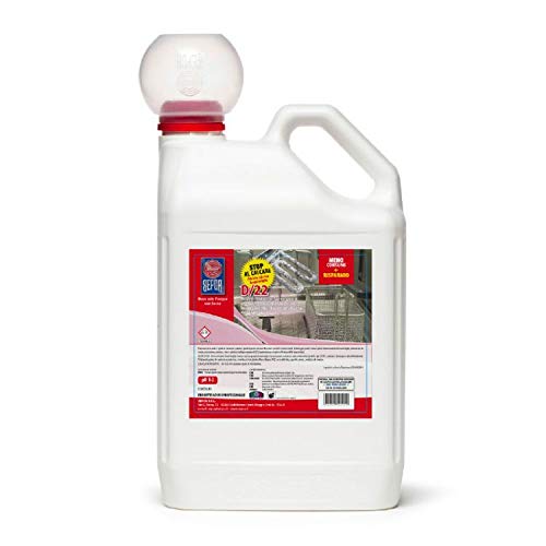 D/22 - Disincrostante Professionale Per Lavastoviglie, Bollitori, Attrezzature Da Cucina - Tanica Da 6 Kg