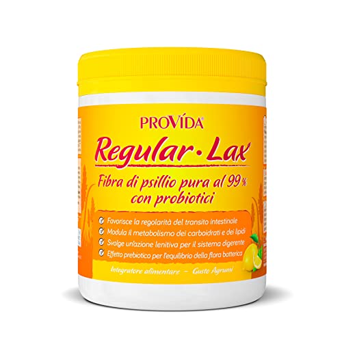 Optima Naturals Integratore Alimentare, Provida Regular Lax - Aroma Agrumi, 1 Barattolo
