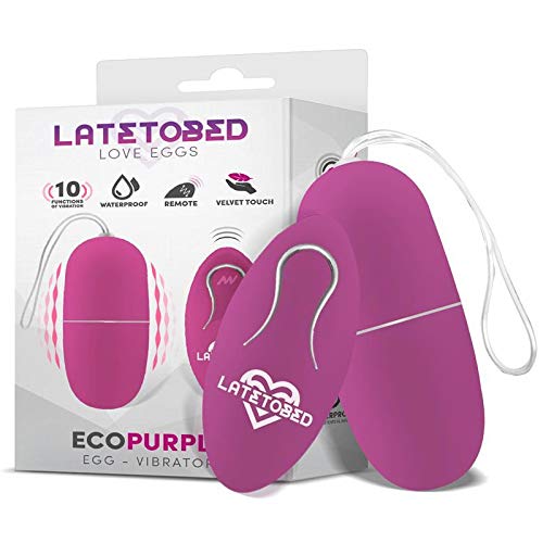 Ecopurple Vibrating Egg With Remote Control - Purple