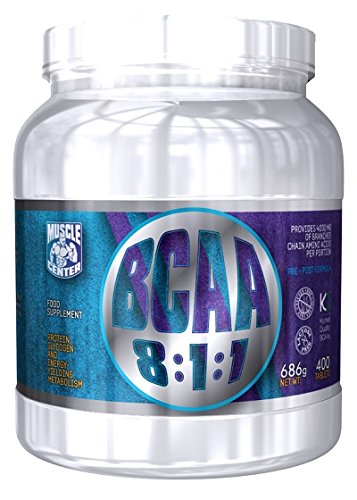 Bcaa 8:1:1 - Muscle Center - Aminoacidi Ramificati Kyowa 400 Cpr Da 1 G Con Vitamina B6