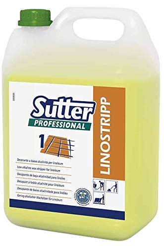 Deter Center Sutter Linostripp Decerante Alcalino Per Linoleum - Confezione : 4 Taniche Da Lt.5