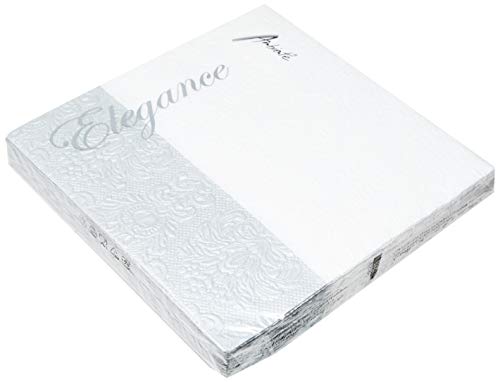 Ambiente Lunch Tovaglioli Elegance Dip Silver