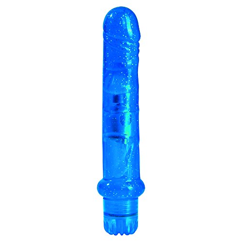 Toyz4Lovers Jammy Jelly Fresh Glitter Vibratore, Blu - 1 Prodotto