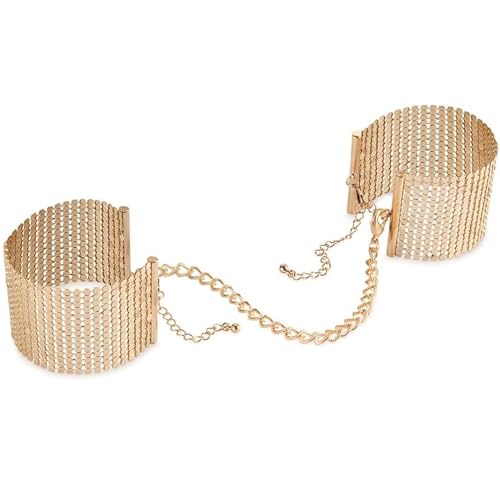 Bijoux Indiscrets Desir Metallique Manette Per Bondage Oro Taglia Unica
