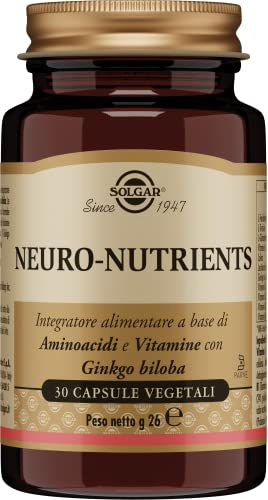 Solgar Neuro Nutrients Per Salute Mentale, Capsula