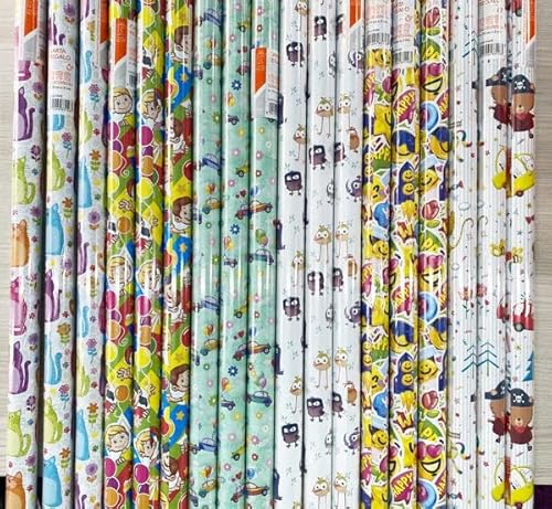 1 Rotolo Carta Regalo 70X200 Cm Bambini Fantasie Assortite (Invio Casuale)