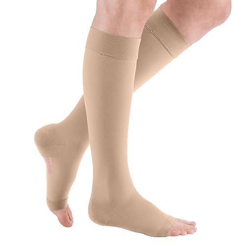 Medi Mediven Plus Ccl1 Gambaletti Punta Aperta 102 Corto Colore Beige Taglia 7