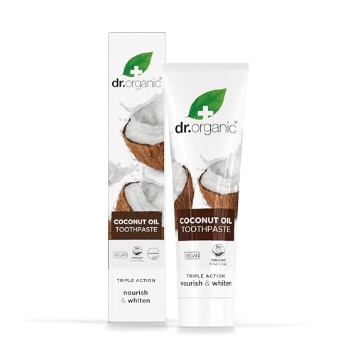 Dr. Organic Dentifricio Con Olio Di Cocco - 100 Ml