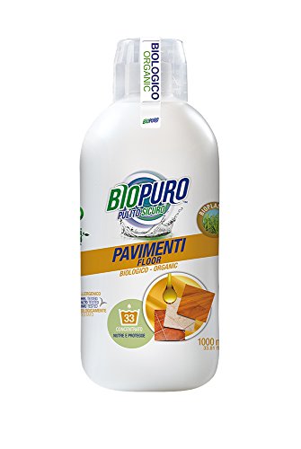 Biopuro Detersivo Concentrato Per Pavimenti, 33 Lavaggi - 1000 Ml
