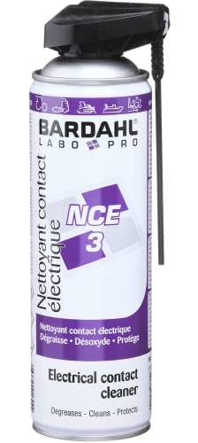 Bardahl Nce3 Pulitore Detergente Sgrassante Disossida Protegge Contatti Elettrici Electrical Contact Cleaner 500 Ml