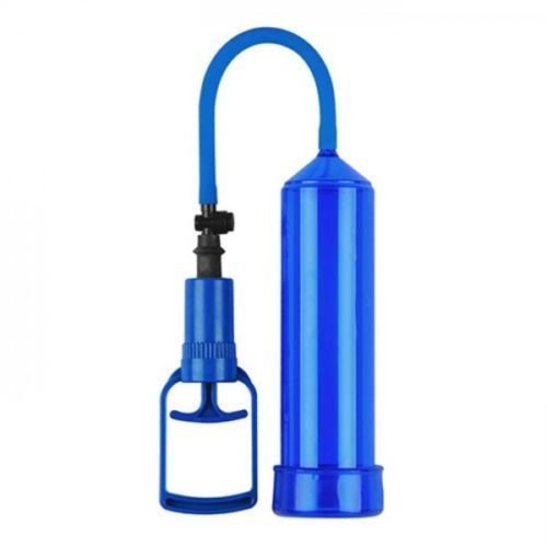 Sviluppatore A Pompa Pump Up Push Touch Blue | Pompe Per Ingrandimento Pene