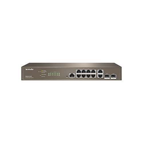 Ip-Com Switch L3 Managed 10X10/100/1000Base-T + 2 Sfp Gigabit