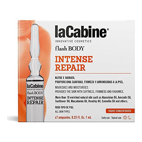 La Cabine Flash Body Intense Repair 7 Fiale Da 7 Ml