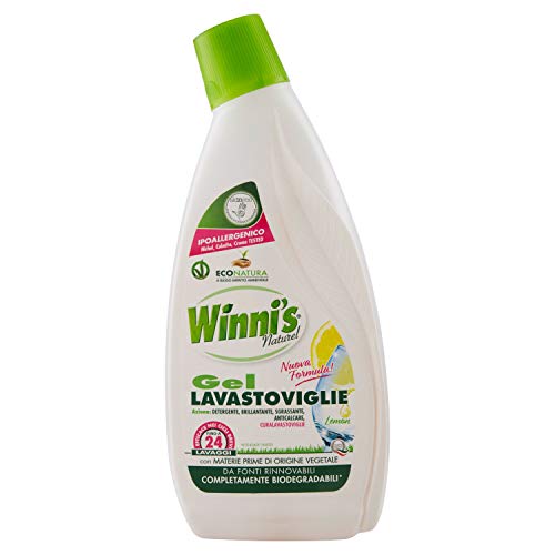 Winni'S Naturel Detergente Gel Lavastoviglie, 600Ml