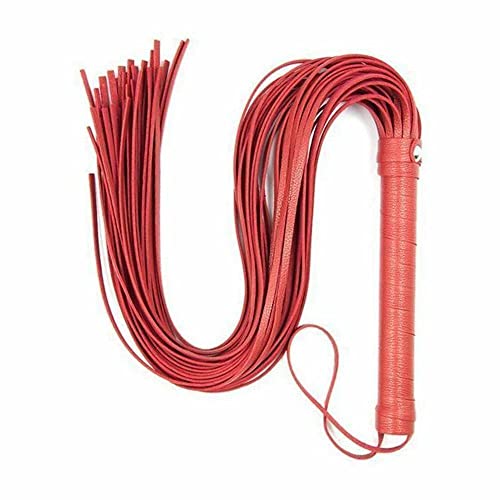 Eesh® Basical Feticism Frusta In Finta Pelle Rossa Gatto 9 Code Sadomaso Bdsm Fetish