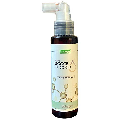 Biomed Nano Gocce Di Calcio Colloidale 300 Ppm Spray 100 Ml