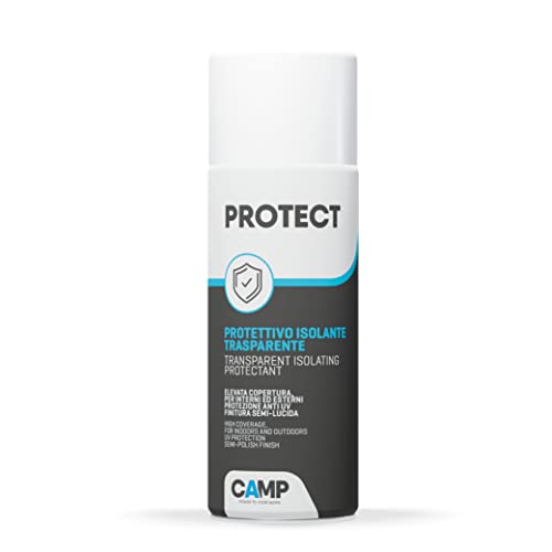 Camp Protettivo Plastificante Isolante Protect Spray, Trasparente, 400Ml