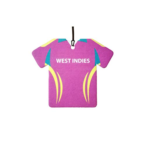Ali Air Freshener - Deodorante Per Auto A Forma Di Maglia Della Squadra Di Cricket Delle Indie Occidentali, Personalizzabile