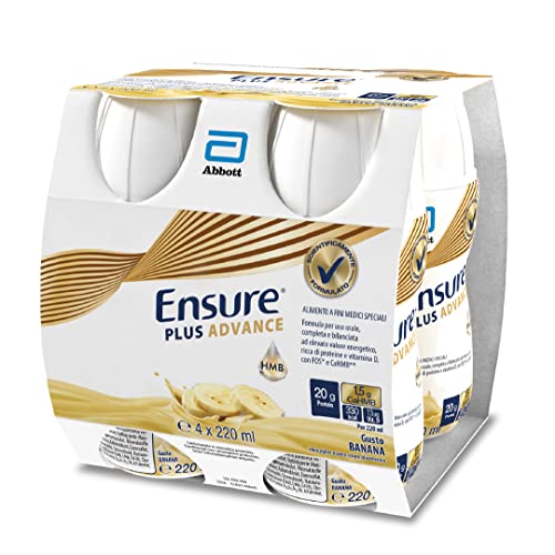 Ensure Plus Advance Supplemento Nutrizionale Ipercalorico Ed Iperproteico |Formato Bevanda| Alimento A Fini Medici Speciali Con Proteine Vitamine E Mi