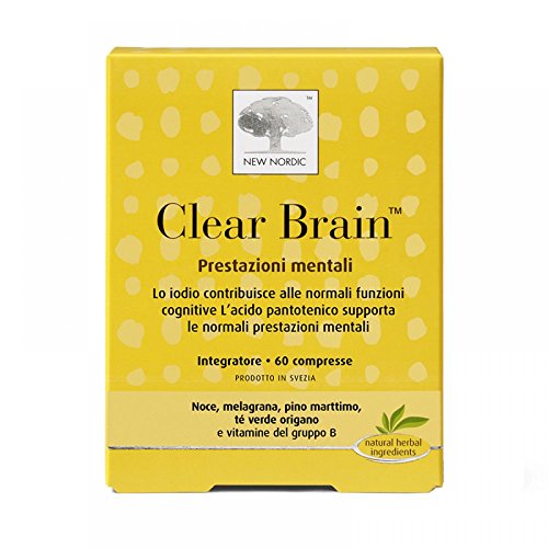 Clear Brain Integratore Alimentare Per Prestazioni Mentali - 60 Compresse