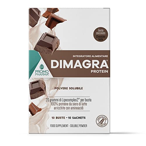 Dimagra Protein - Integratore Alimentare Con Proteine Da Siero Del Latte - Per Dimagrire, Disintossicare, Per Il Mantenimento E La Crescita Della Mass