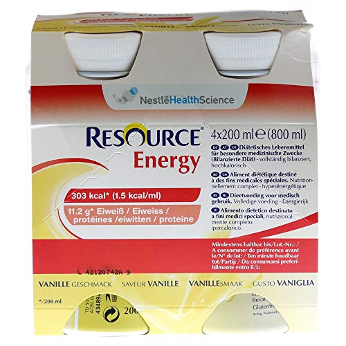 Nestle' It. (Healthcare Nu.) Resource Energy Bevanda Gusto Vaniglia - 250 G