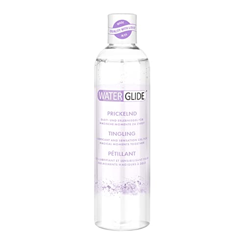 Gel Lubrificante Pizzicante Waterglide, Elevatissima Capacità Lubrificante, 300Ml