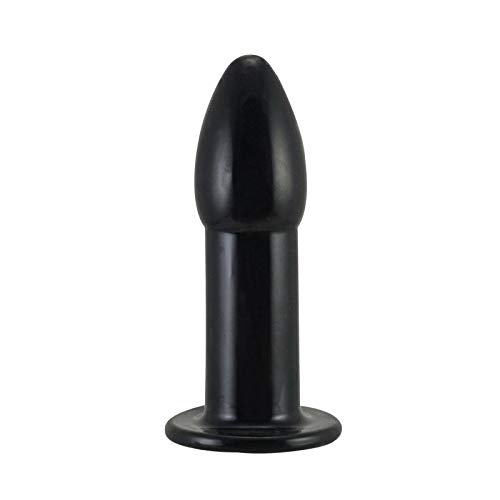 Plug Anale Allarga Sfintere Stimolante Unisex In Tpe Nero